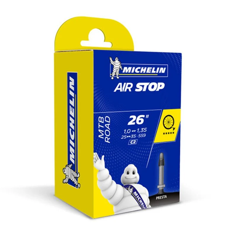 CHAMBRE AIR VTT 26X1.00 / 1.35 VP MICHELIN C2 (26-6NM)