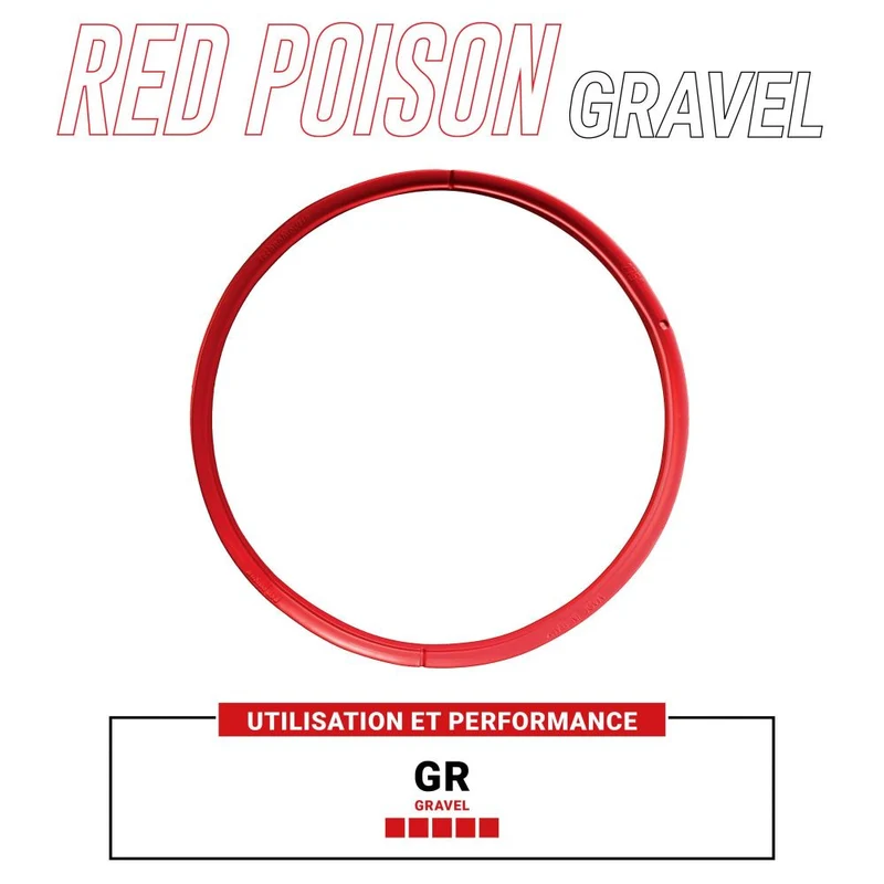 MOUSSE TECHNOMOUSSE RED POISON EVO GRAVEL 700C
