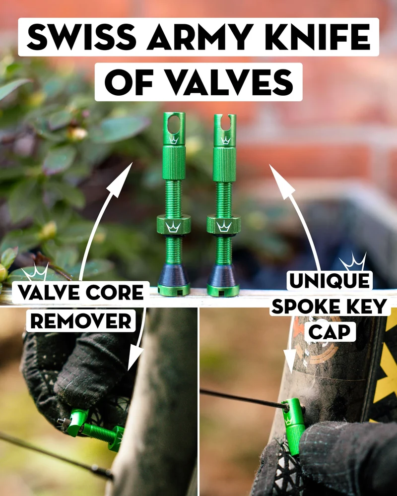 Valves Tubeless Peaty's MK2 Chris King 42mm
