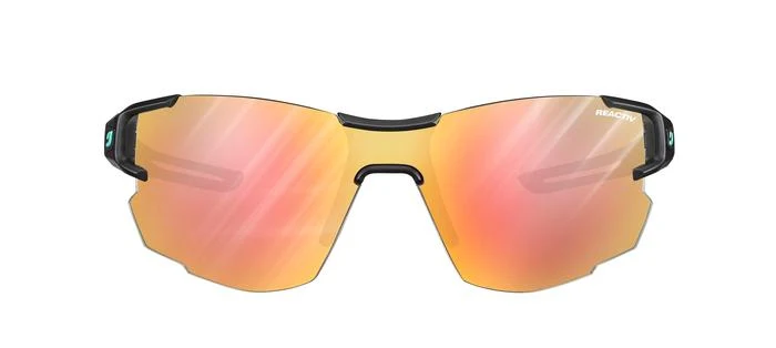 Lunettes JULBO AEROLITE Noir Translucide Mat / Rose Pastel - REACTIV 1-3 Light Amplifier