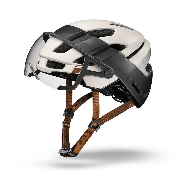 Casque vélo urbain Julbo Itineraire Evo Beige / Noir - REACTIV 0-3