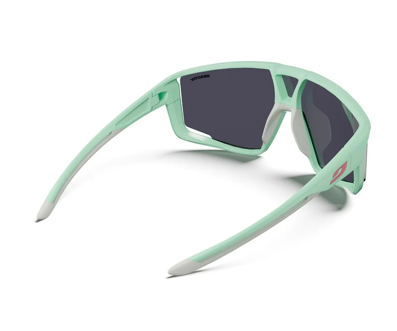 Lunettes photochromiques Julbo Fury Mint / Gris Clair / Rose - REACTIV 1-3 Light Amplifier 2024