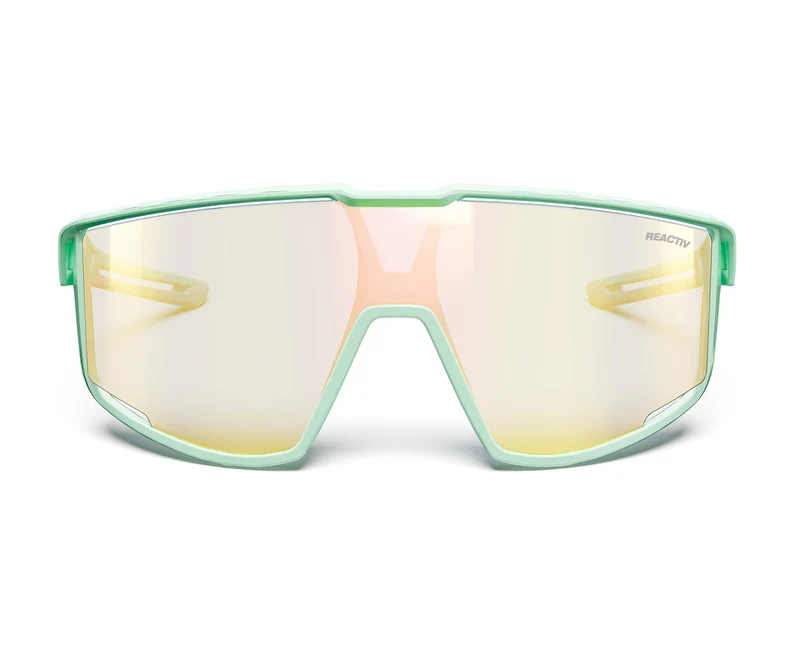 Lunettes photochromiques Julbo Fury Mint / Gris Clair / Rose - REACTIV 1-3 Light Amplifier 2024