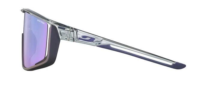Lunettes vélo Julbo Fury Gris translucide Violet Spectron 1