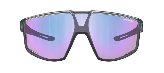 Lunettes vélo Julbo Fury Gris translucide Violet Spectron 1