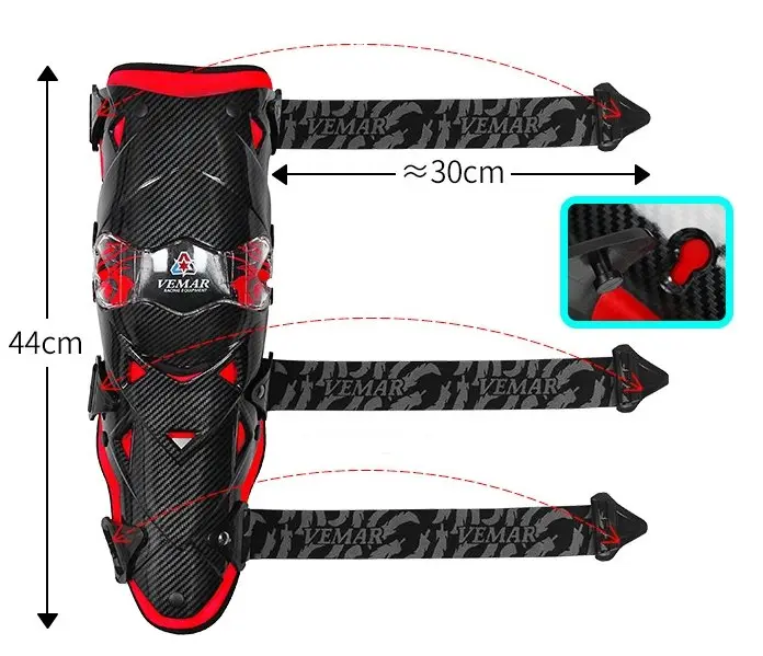Genouillere Tibia Moto