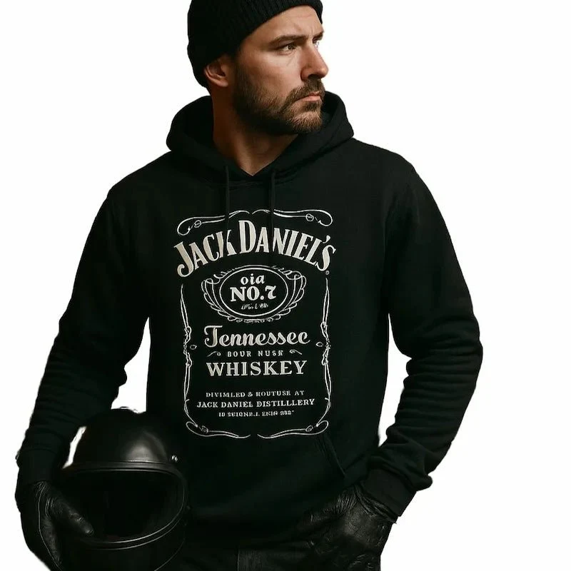 Sweat à Capuche Jack Daniel’s – Confort Légendaire