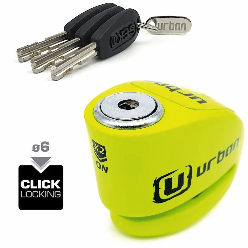 Bloque Disque moto avec ALARME - Ø6 mm