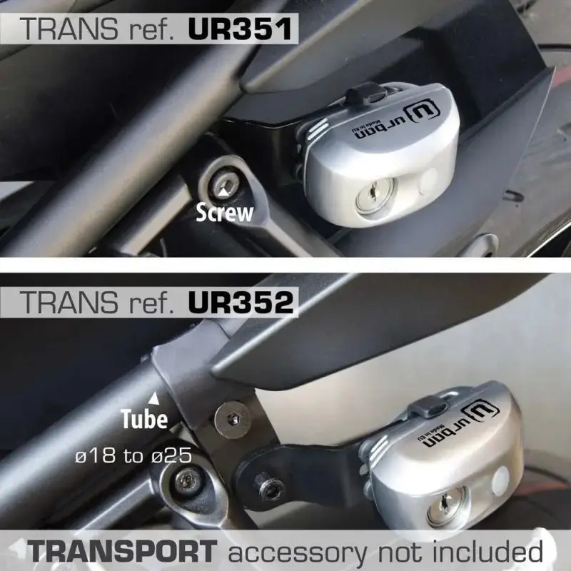 Antivol scooter Bloque Disque ø6 mm avec ALARME - URBAN